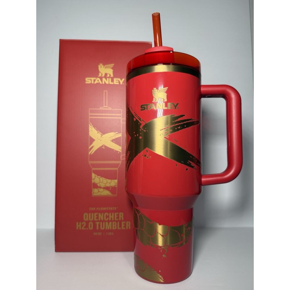 Stanley 2025 Exclusive Lunar New Year 40oz Tumbler YEAR OF THE SNAKE NWT NIB